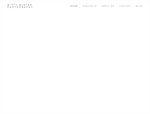 Tablet Screenshot of mistywinter.com